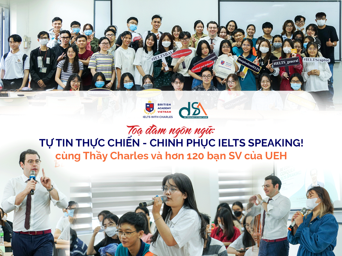 TỌA ĐÀM NGÔN NGỮ THẦY CHARLES CÙNG UEH