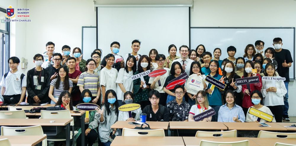 workshop lien ket voi dai hoc ueh toa dam ngon ngu tu tin thuc chien chinh phuc ielts speaking 9