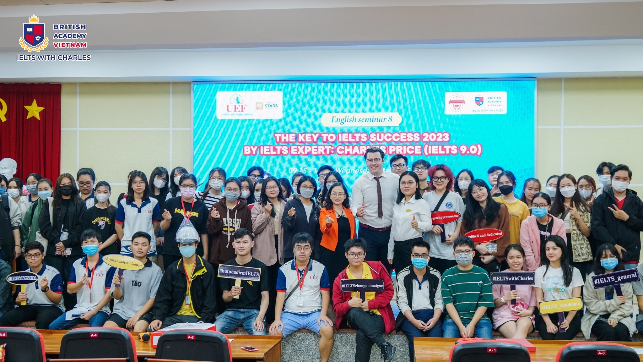 sinh-vien-khoa-tieng-anh-uef-workshop-ielts