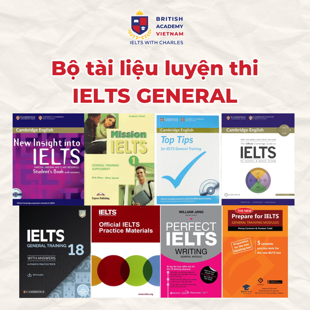 Bộ tài liệu luyện thi IELTS General