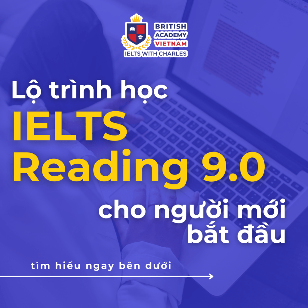 Lộ trình học IELTS Reading 9.0 cho người mới bắt đầu