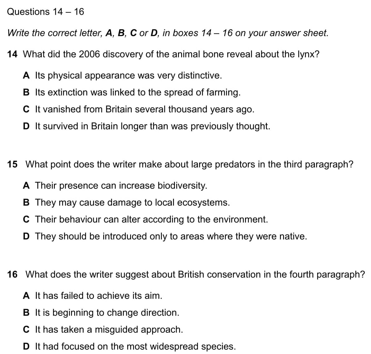 Multiple Choice