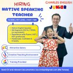 NATIVE SPEAKING TEACHER – Flyers/PET level
