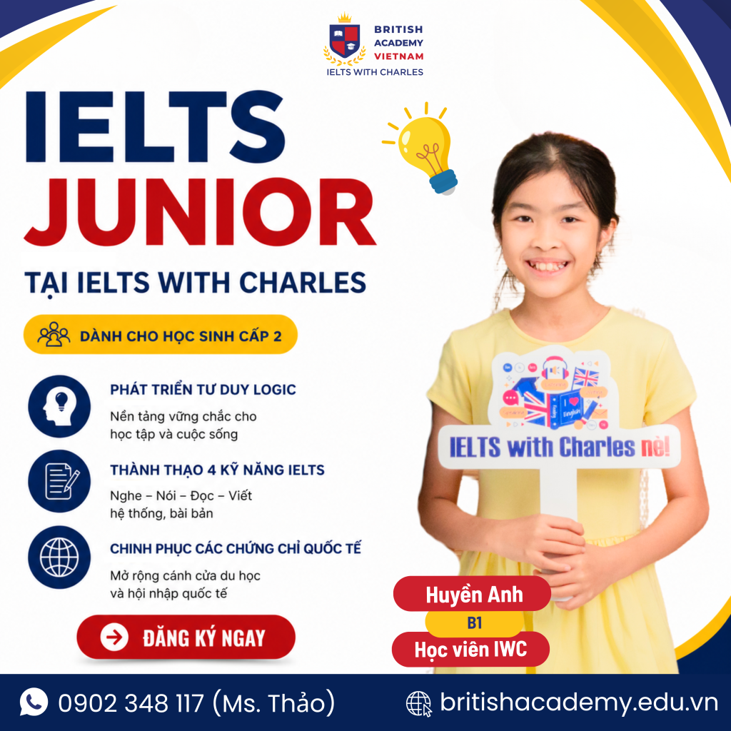 Khóa học IELTS Junior