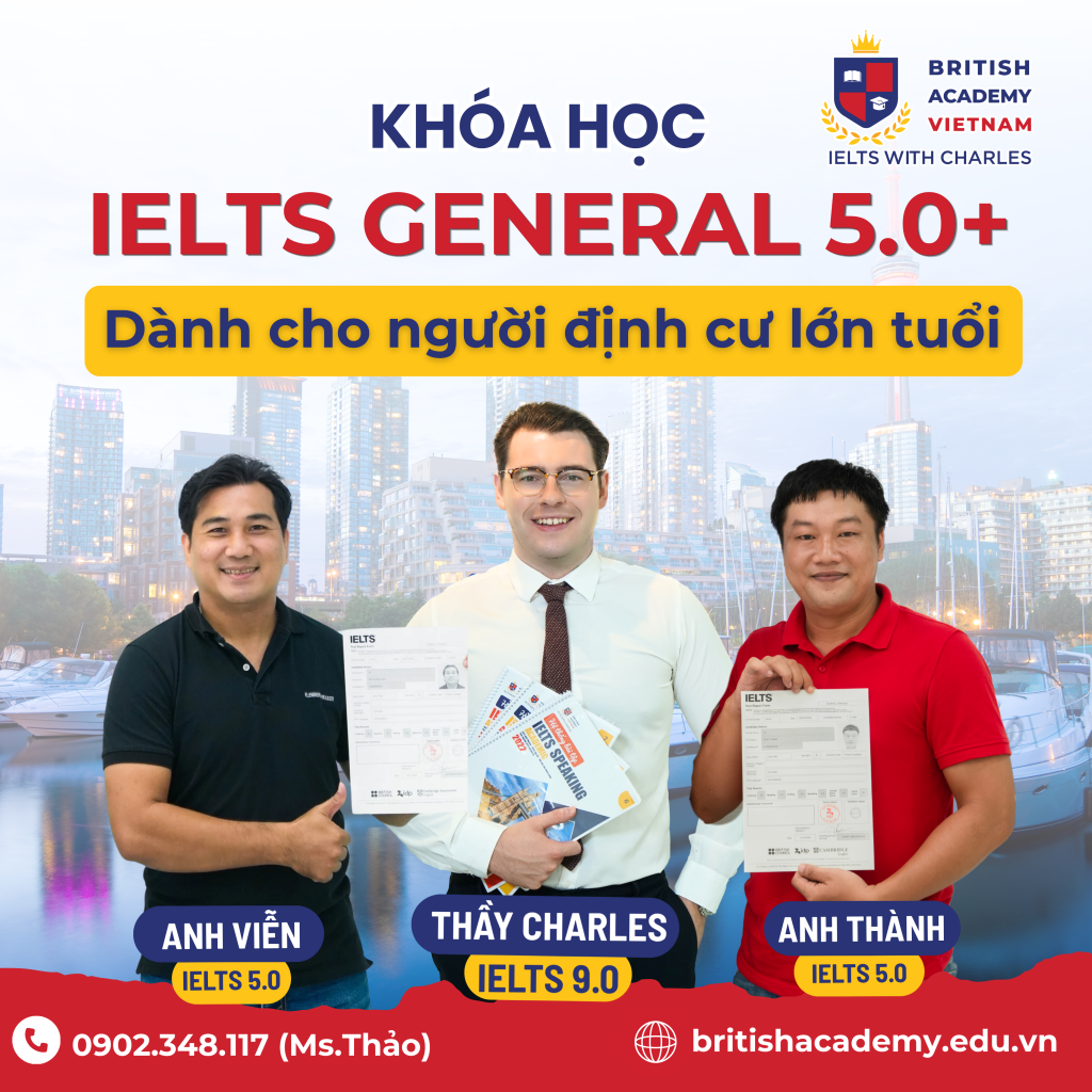 IELTS General cho người định cư lớn tuổi