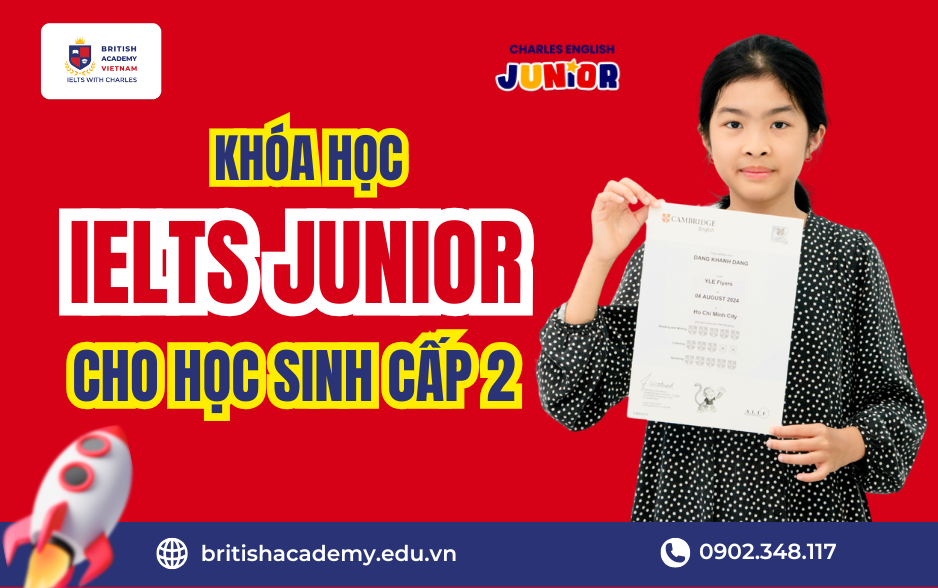 Khóa IELTS Junior cho học sinh cấp 2