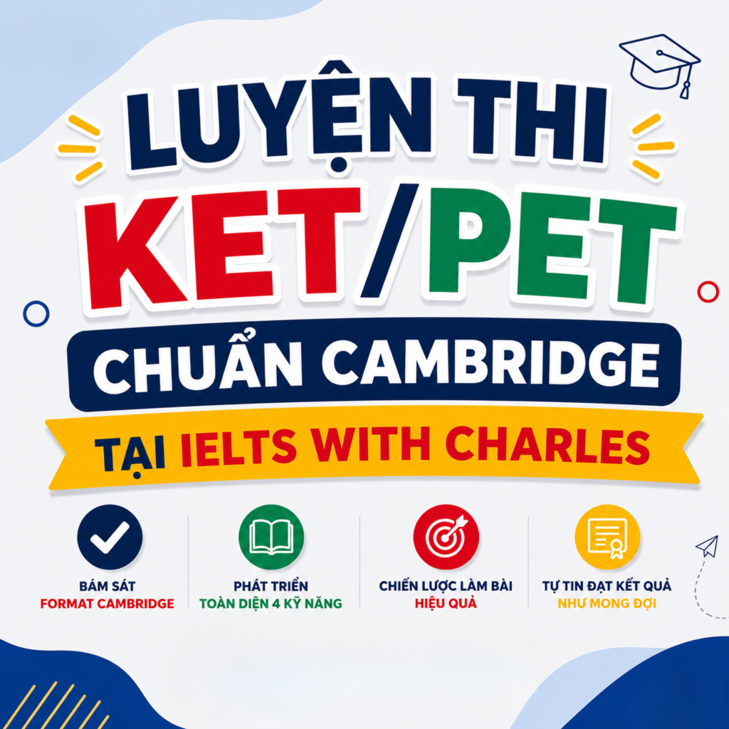 luyện thi ket/pet chuẩn cambridge