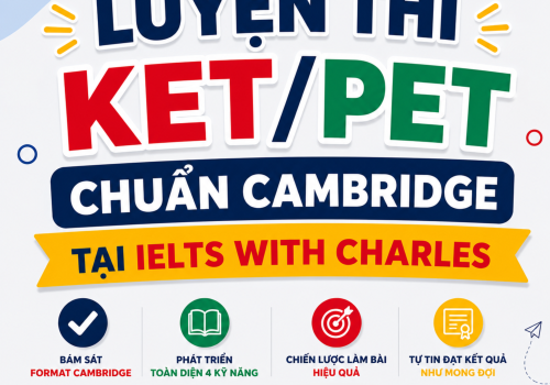 luyện thi ket/pet chuẩn cambridge