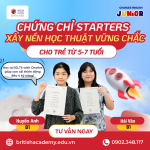 Chứng chỉ Starters là gì? Có đáng đầu tư cho con không?