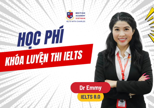 Học phí khóa luyện thi IELTS
