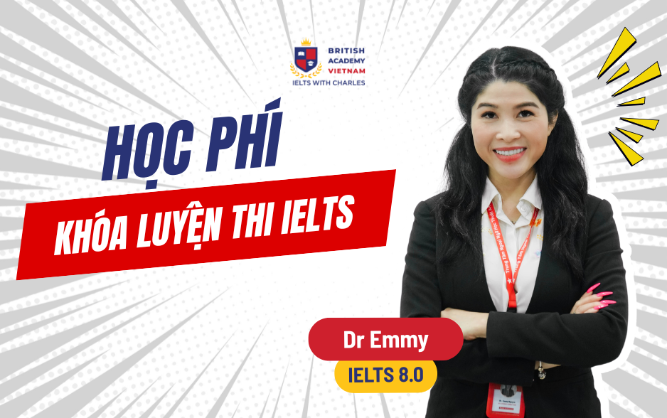 Học phí khóa luyện thi IELTS