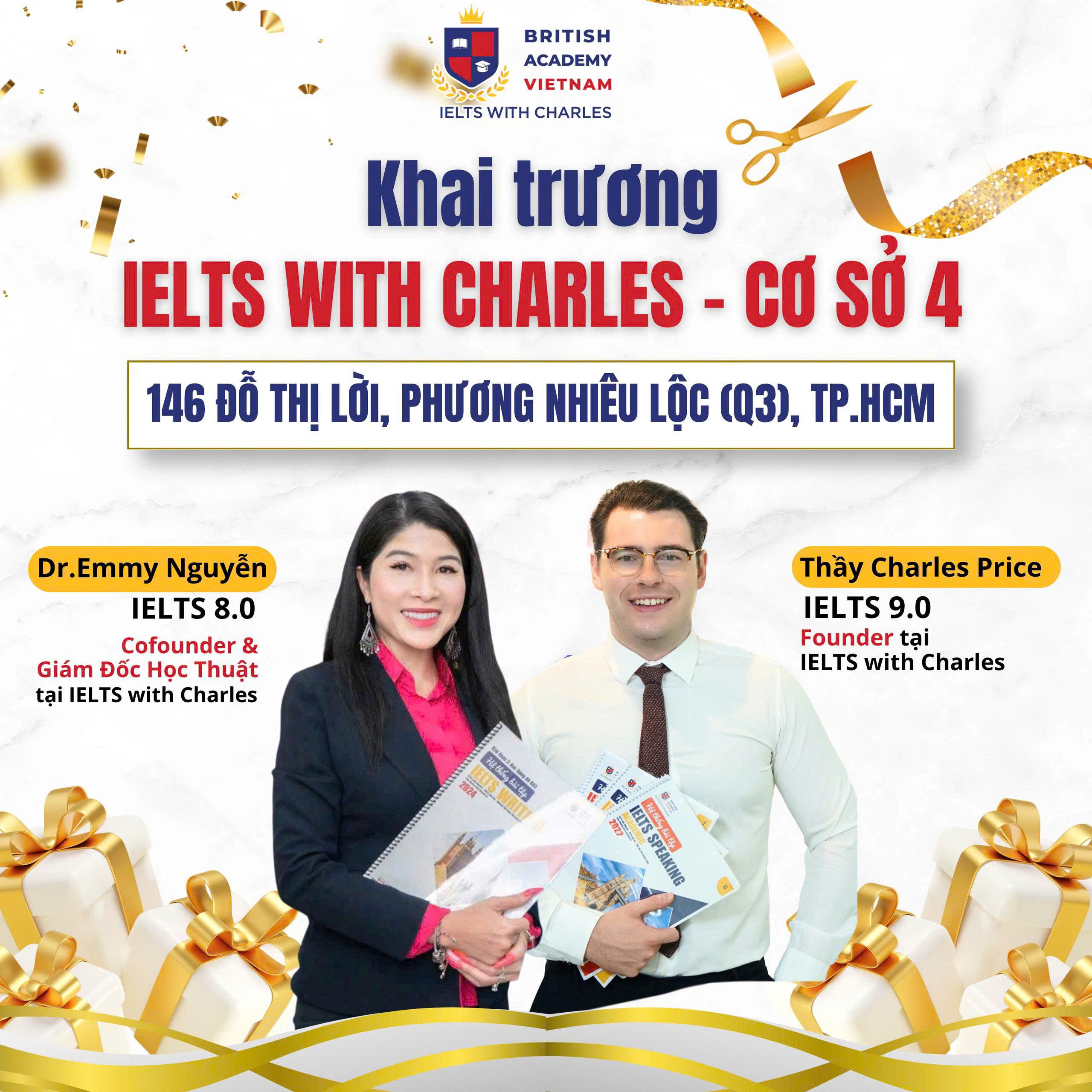 Học IELTS ở đâu tại quận 3? IELTS with Charles quận 3