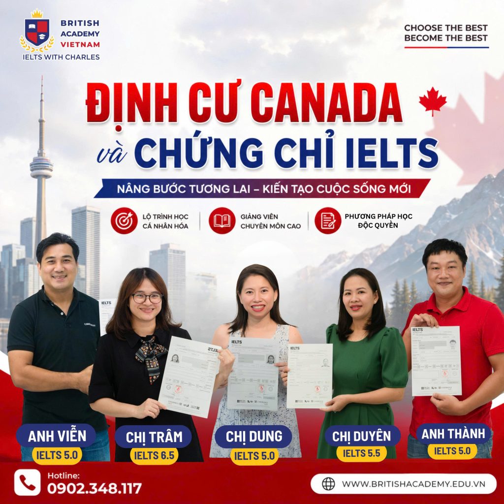 khóa học ielts general cấp tốc cho người định cư lớn tuổi