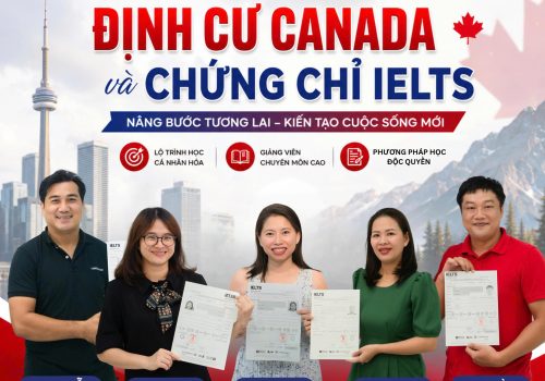 khóa học ielts general cấp tốc cho người định cư lớn tuổi