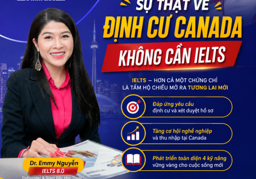 định cư canada không cần IELTS