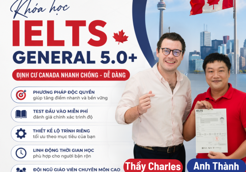 Khóa học IELTS General cấp tốc trong vòng 2 tháng