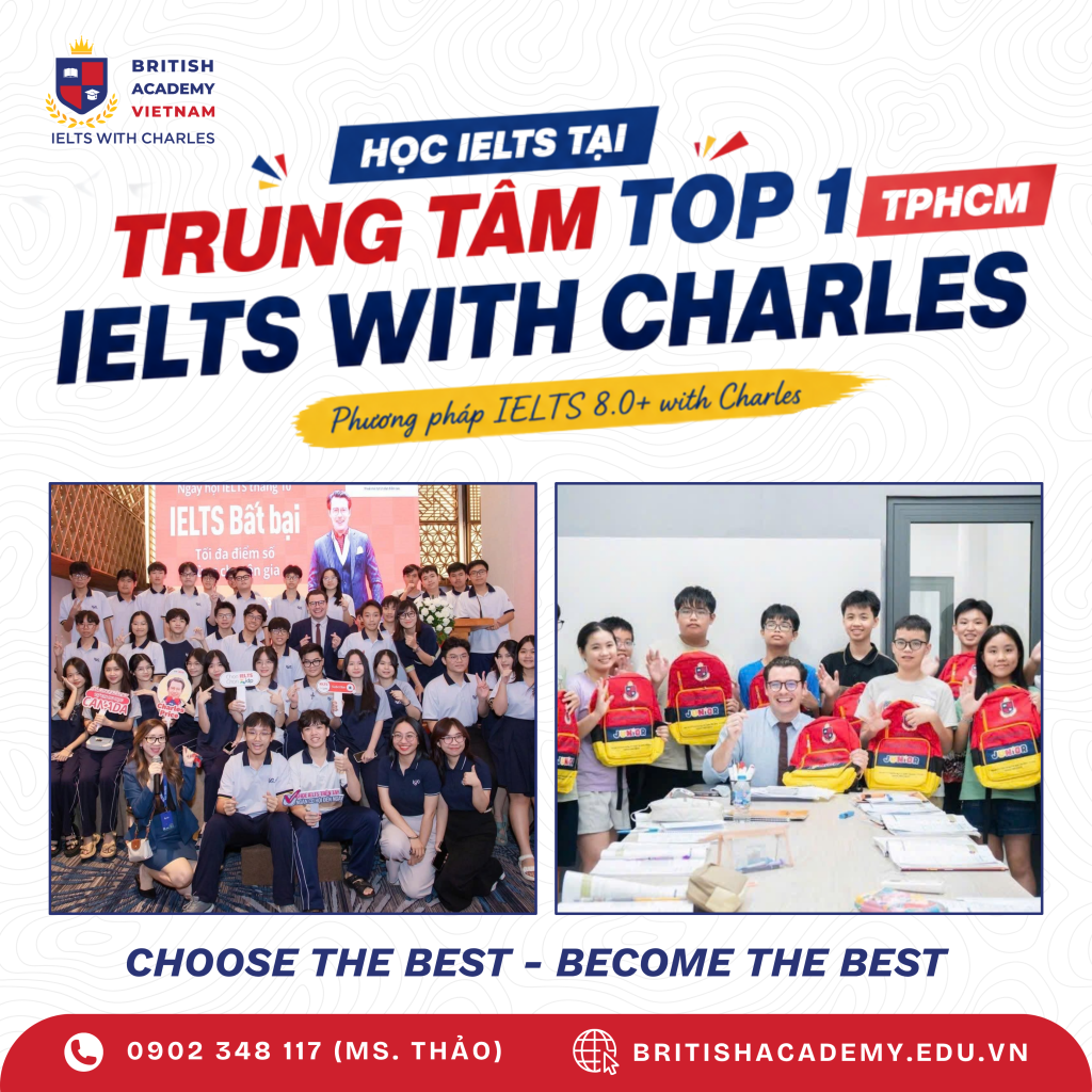 học ielts tại ielts with charles
