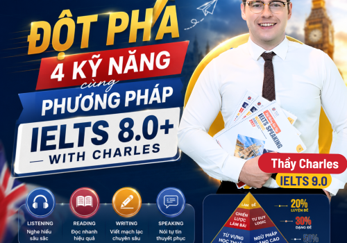 phương pháp học ielts độc quyền tại ielts with charles