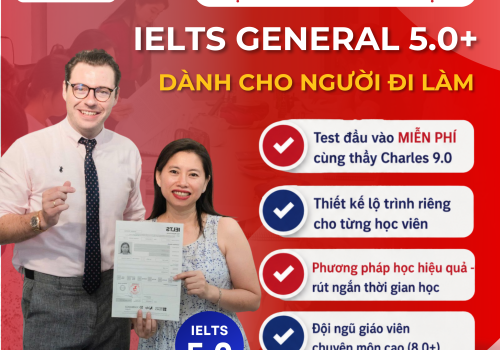 khóa học ielts cho người đi làm
