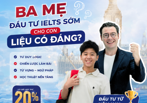 có nên đầu tư IELTS cho con từ sớm