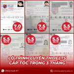 Lộ trình luyện thi IELTS cấp tốc trong 3 tháng hiệu quả