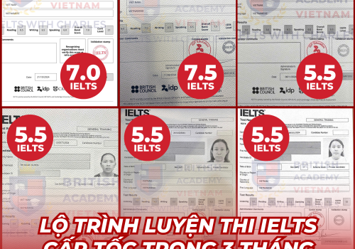 lộ trình luyện thi ielts cấp tốc trong 3 tháng