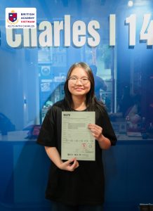 quỳnh nhi đạt ielts academic 6.5