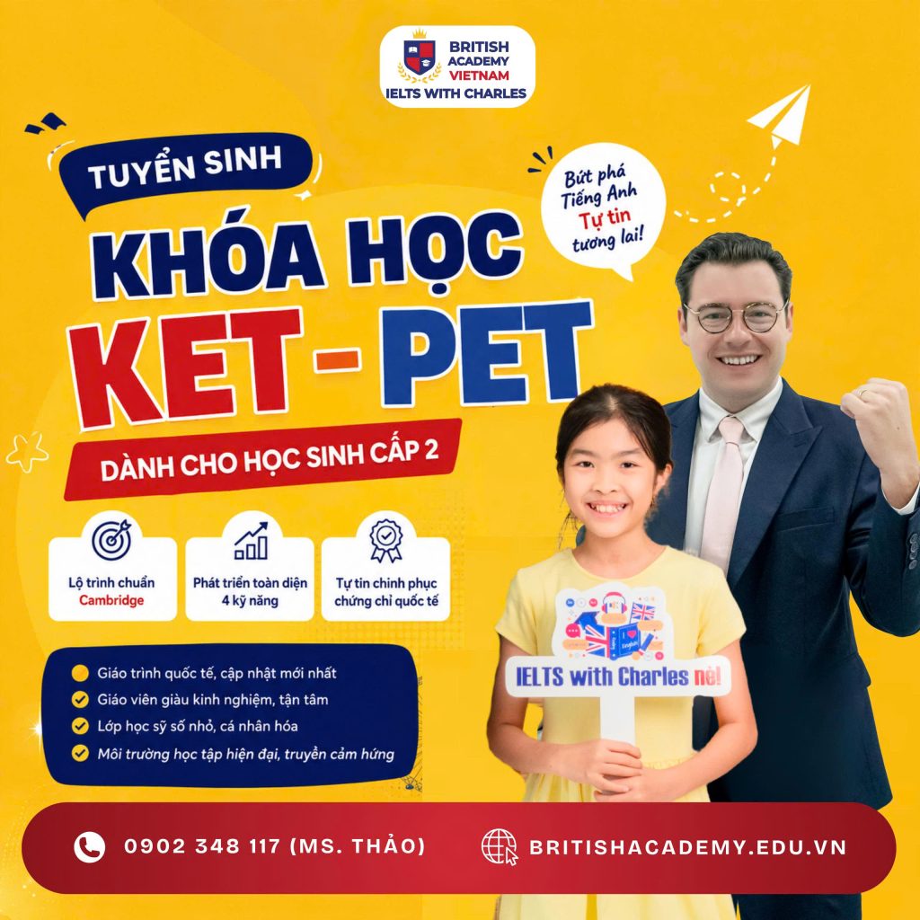 trung tâm luyện thi ket pet uy tín tphcm