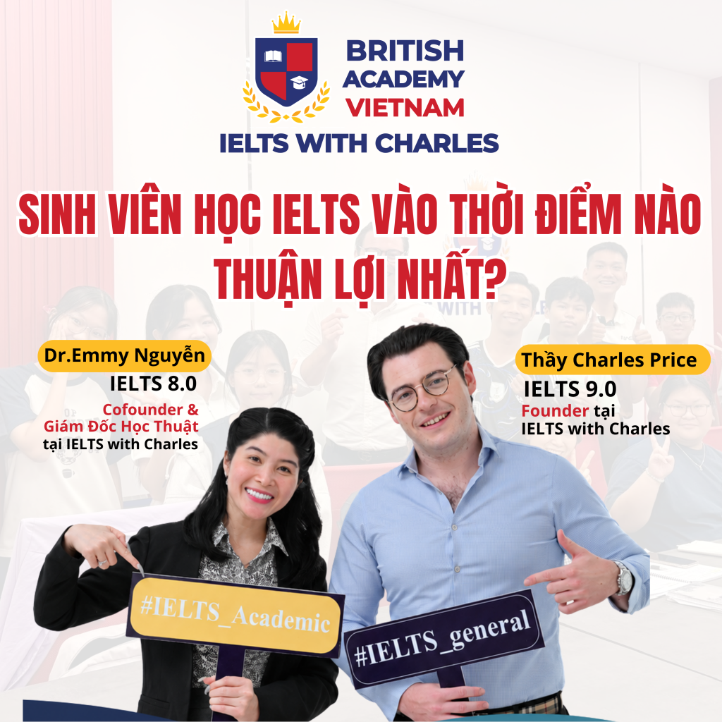 SINH VIÊN HỌC IELTS VÀO THỜI ĐIỂM NÀO LÀ THUẬN LỢI NHẤT?