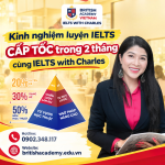 Kinh nghiệm luyện thi IELTS cấp tốc trong 2 tháng