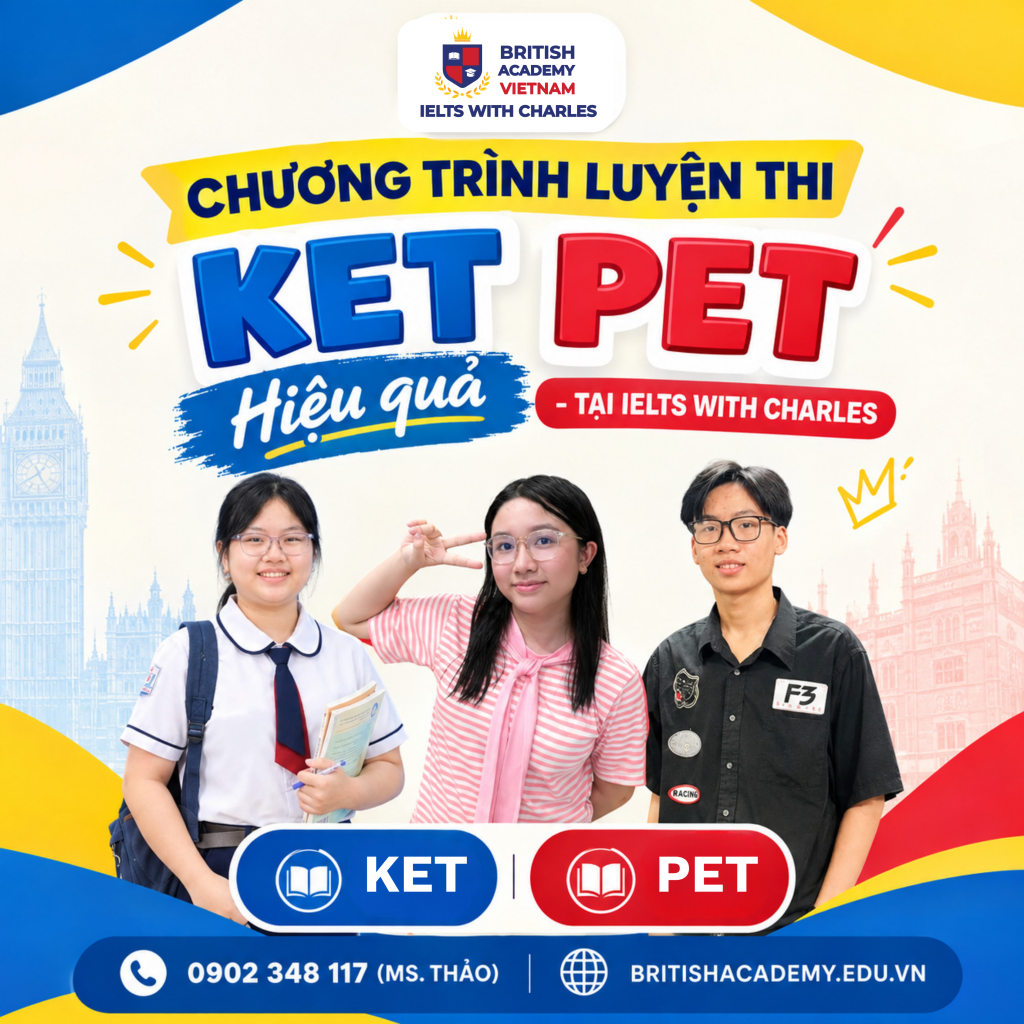 CHƯƠNG TRÌNH LUYỆN THI KET PET