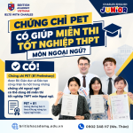 Bằng PET có được miễn thi tốt nghiệp không?