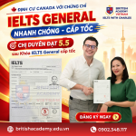 Khóa học IELTS General định cư