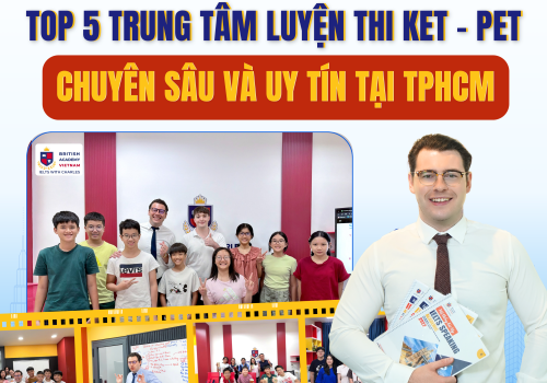 top 5 trung tâm luyện thi ket pet uy tín