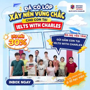 Khóa học IELTS Junior: Luyện thi IELTS cho học sinh cấp 2